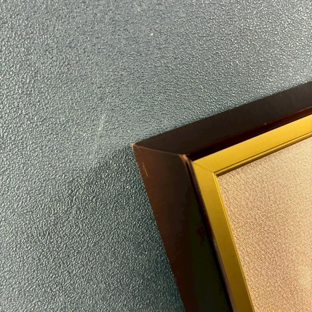 最終値下げ】山口蓬春「富貴花」日本画 肉筆 山口英極シール有 金地