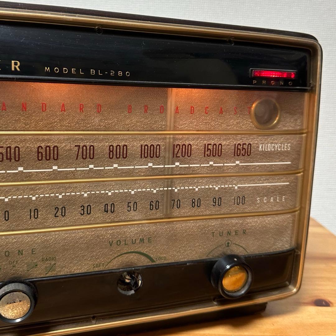 アンティーク 真空管ラジオ ナショナル マジックスーパー BL-280