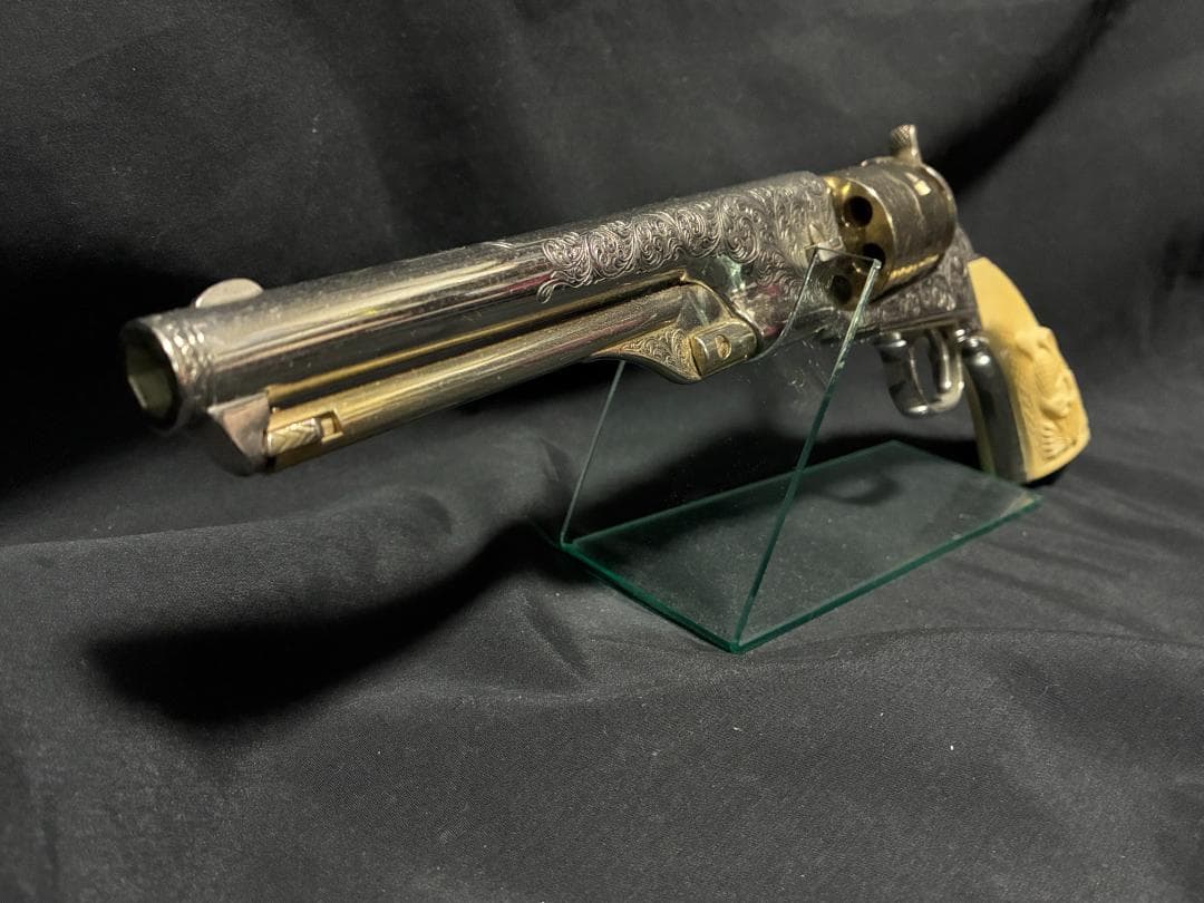 フランクリンミント　カスター将軍　リボルバー　M1861ネイビー　レプリカ
