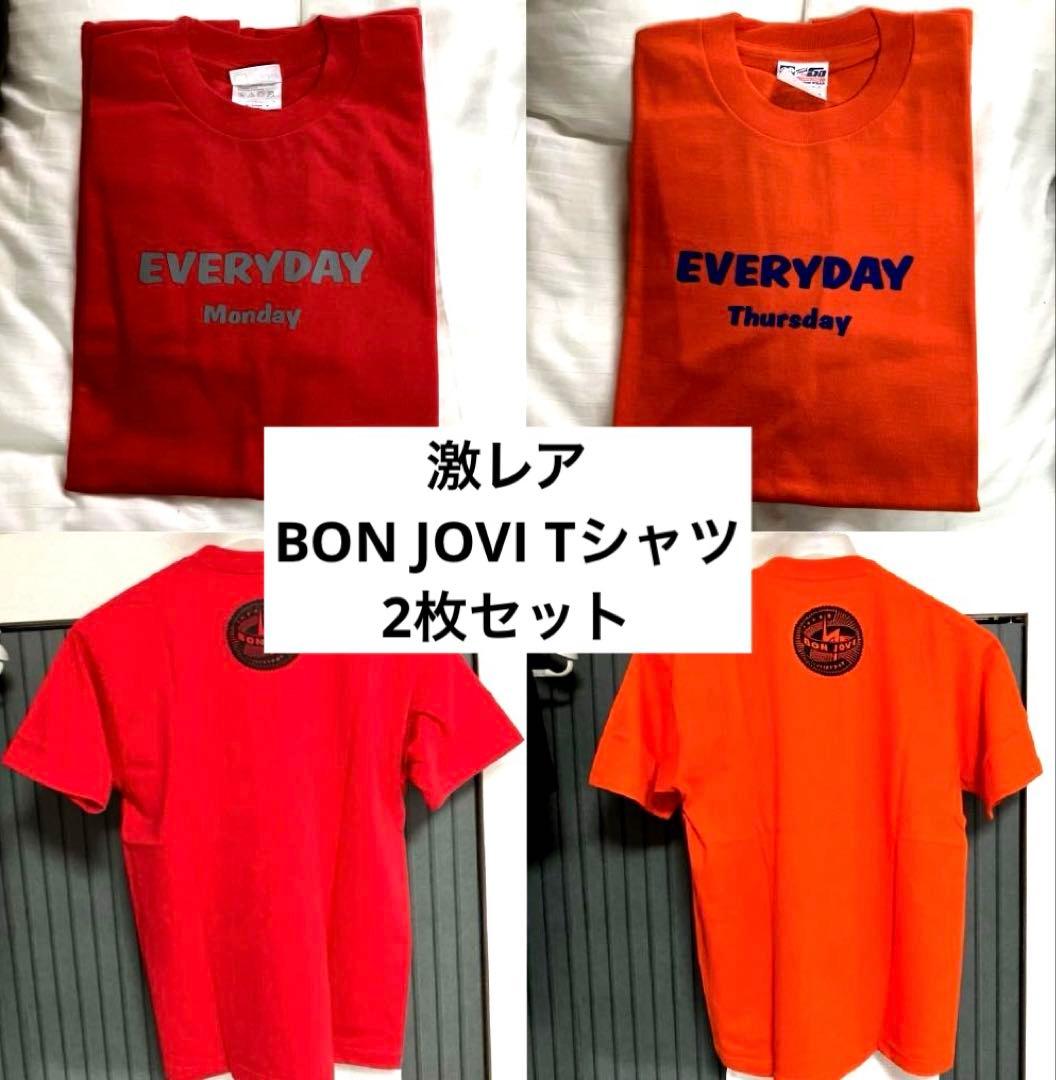【非売品】BON JOVI EVERYDAY Tシャツ 2枚セット 新品