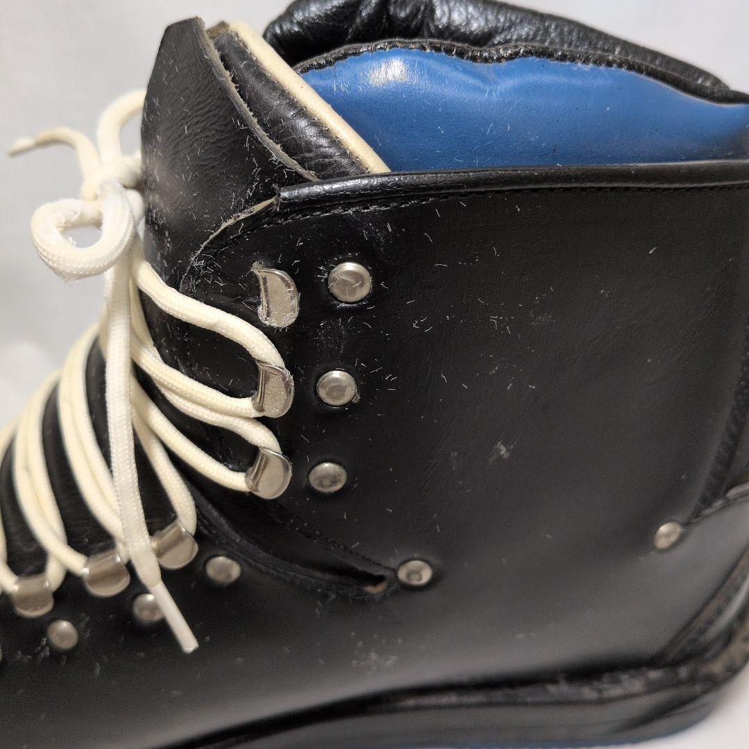 昭和レトロ WOODMAN 牛革スキー靴 25.5cm ヴィンテージ - メルカリ