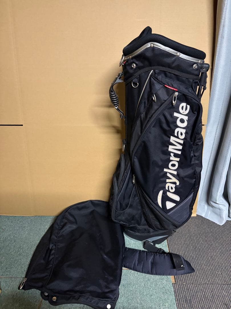 テイラーメイド ゴルフ キャディバッグ スタンド ブラック TaylorMade（テーラーメイド） プロ スタンドキャディバッグ : GDO