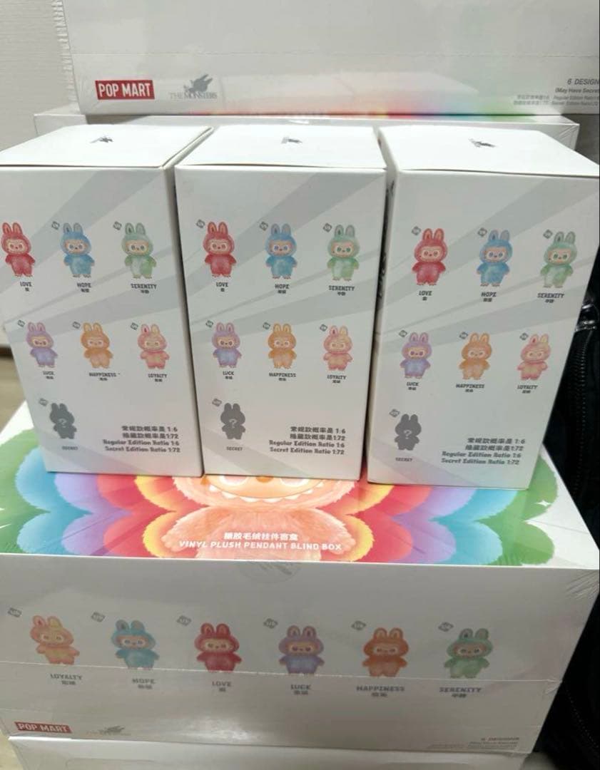 【正規品・未開封】Labubu Big into Energy 6箱