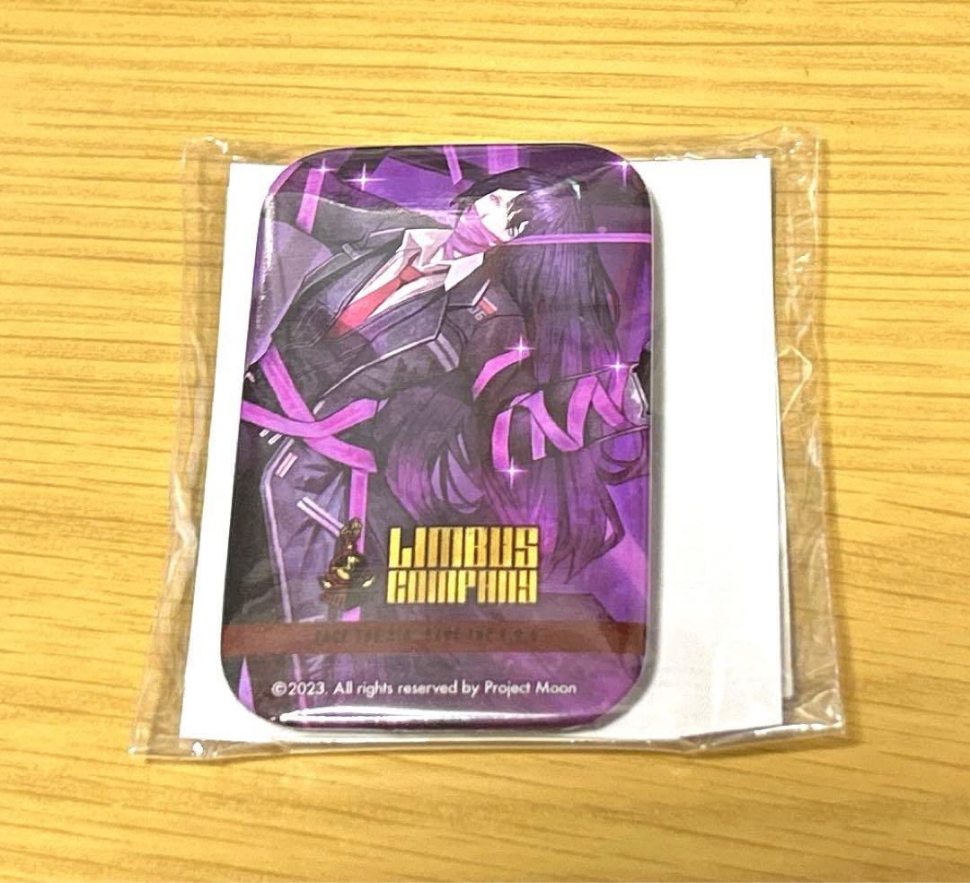 未使用 リンバスカンパニー くじメイト D賞 スクエア缶バッジ ホンル