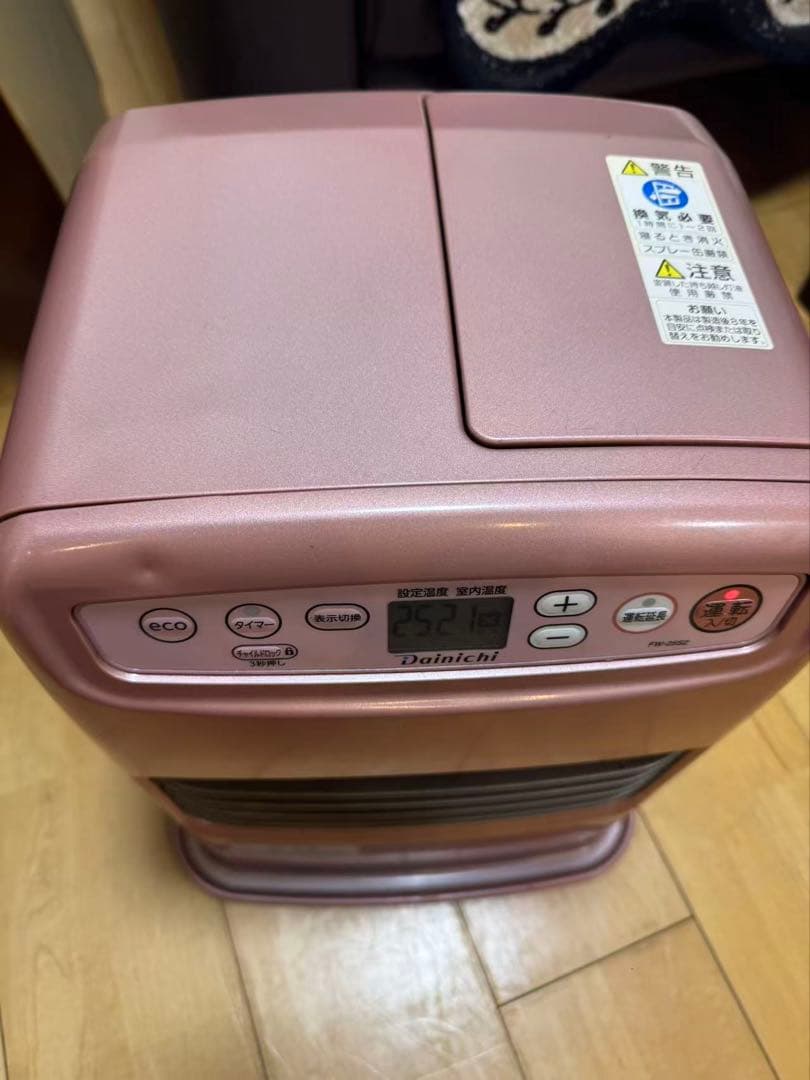 ダイニチ ブルーヒーター FW-25S2 小型サイズ ピンク ダイニチ 小型