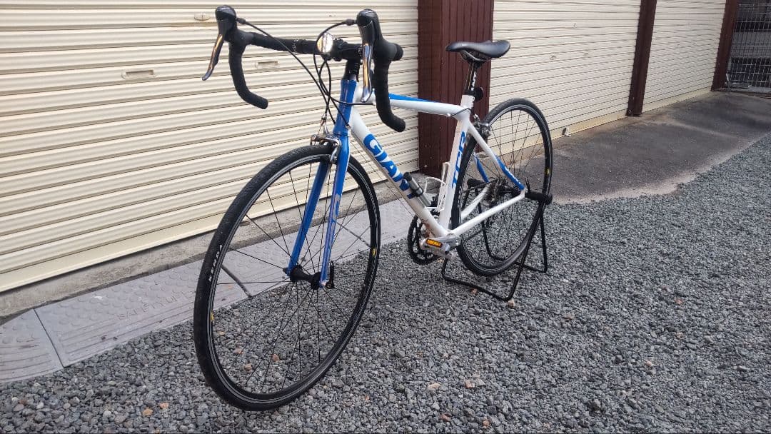 引取限定 近隣配送可】Giant ロードバイク ホワイト・ブルー TCR