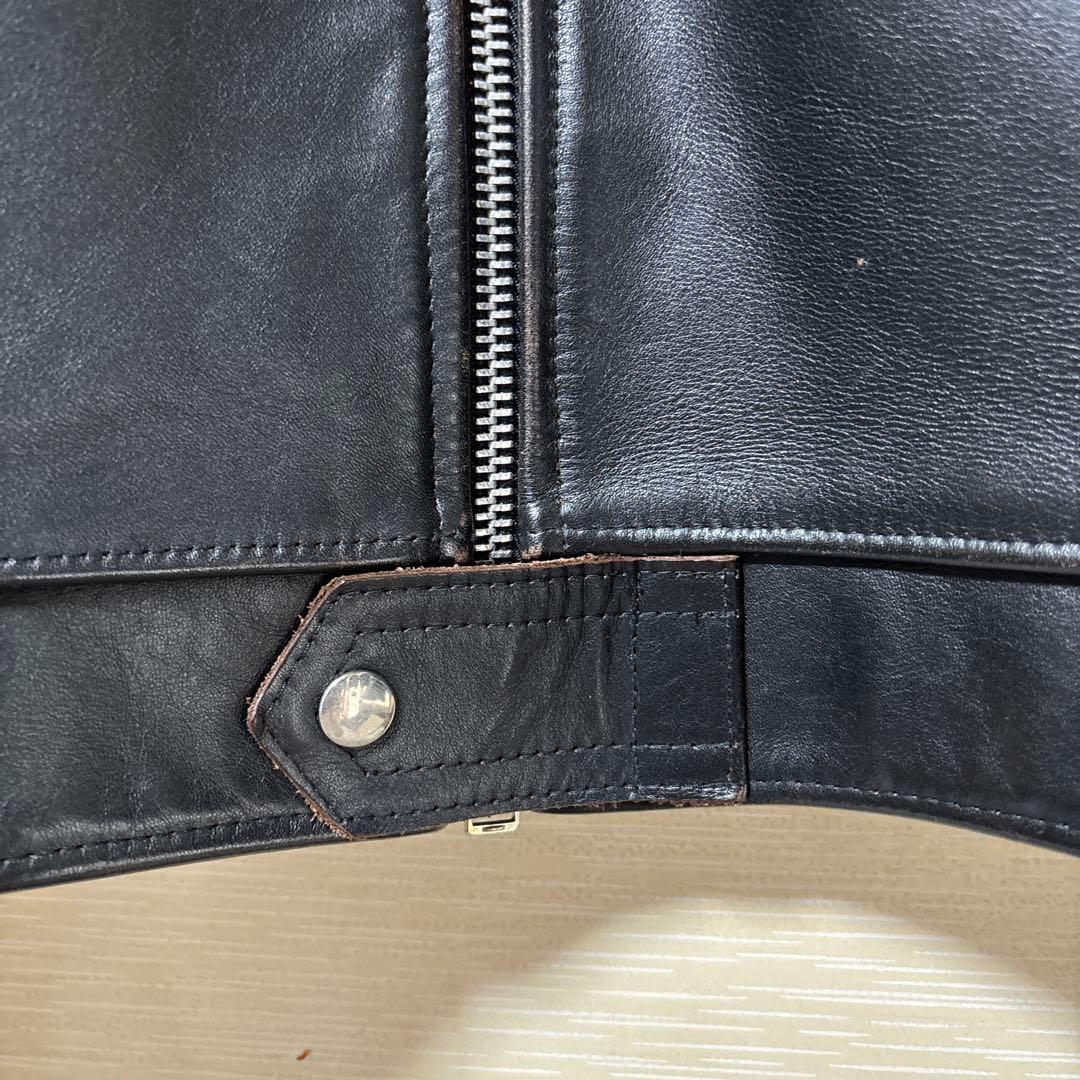 とし様専用 666 シングルライダース ベジタブルタンニン鞣し茶芯