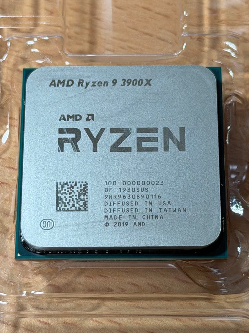 AMD Ryzen 9 3900X CPU / クーラー同梱 - メルカリ