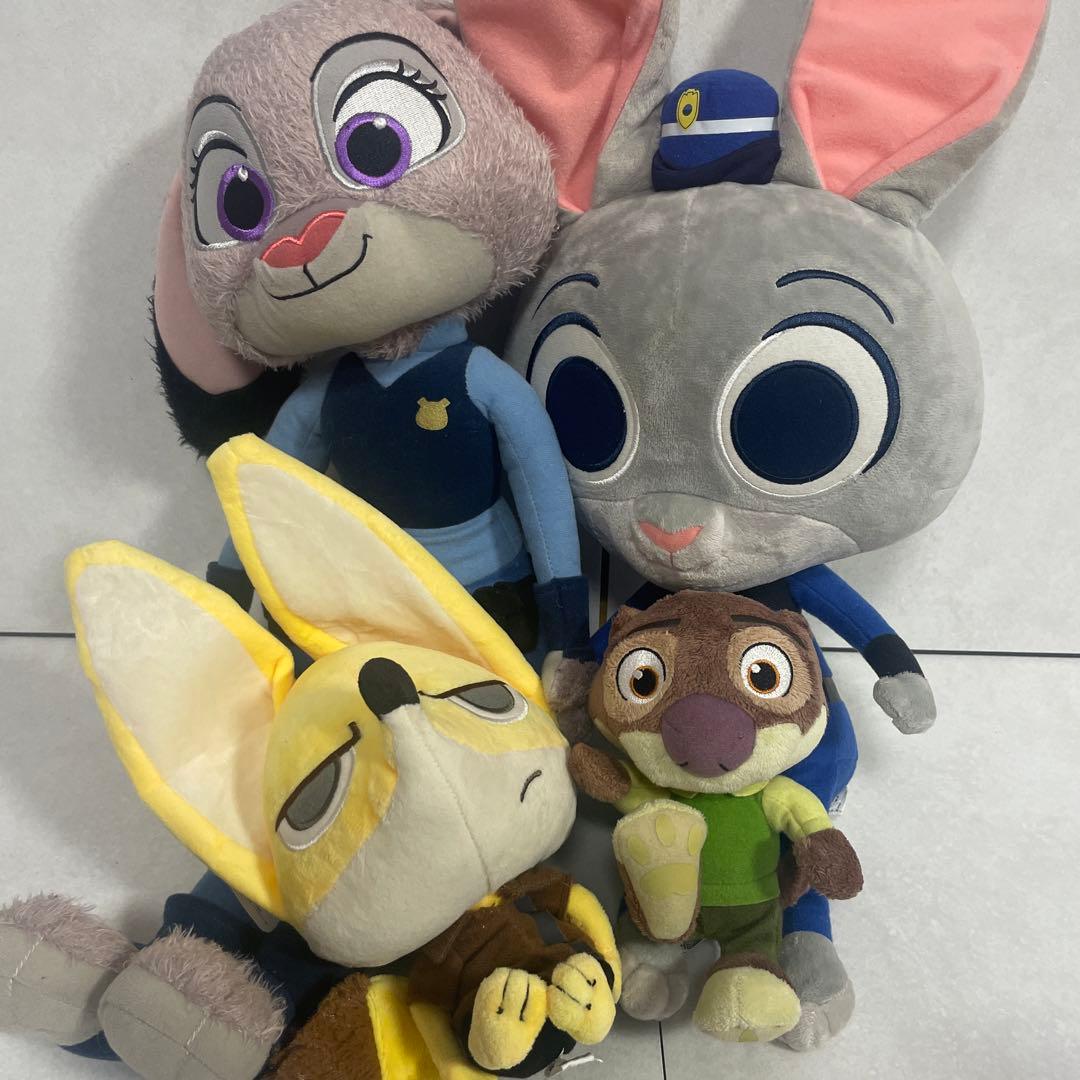 ディズニーリゾート ズートピア ジュディ ニック ぬいぐるみセット