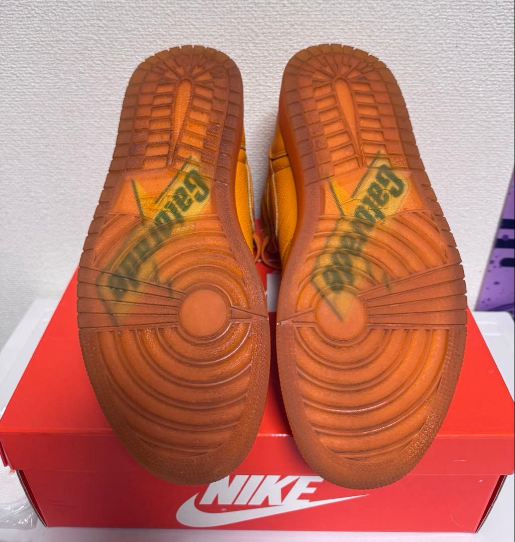 ナイキ エアジョーダン1 ゲータレード オレンジピール 27cm - メルカリ