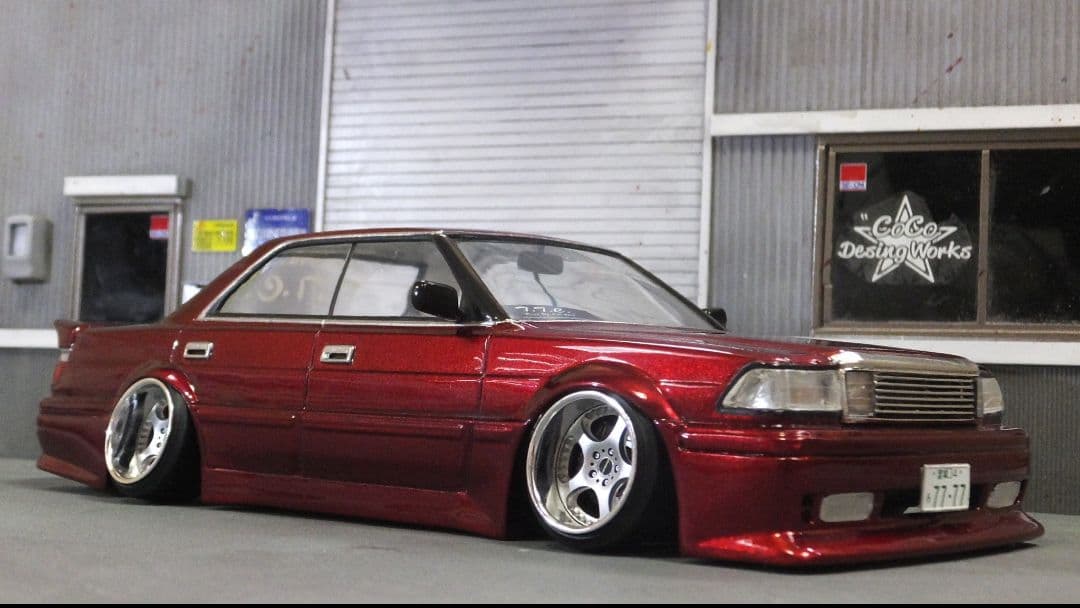 1/24 130系　クラウン 完成品　インシュランス　VIP UZS131