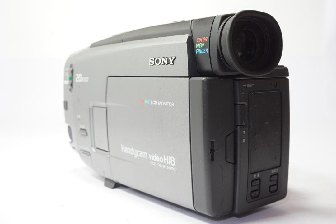 箱リモコン付き】 SONY ビデオカメラ CCD-TRV90 Hi8 8mm