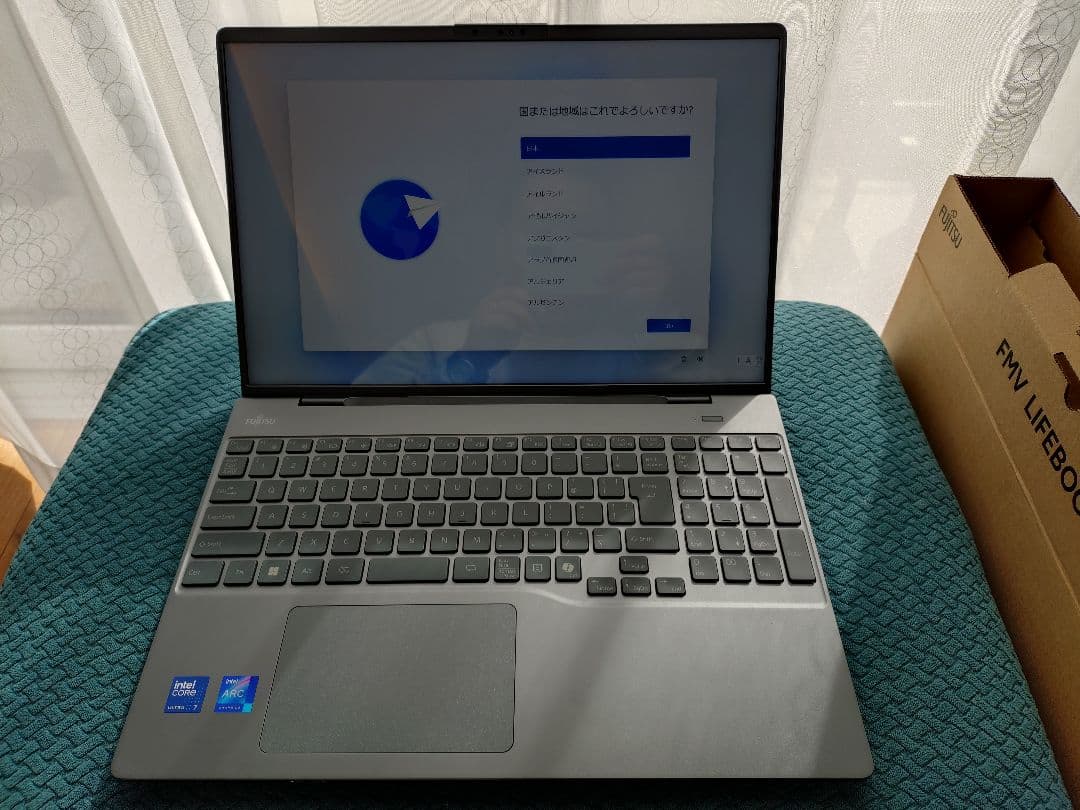 FMVP77J3H 16型 グレー 富士通（FUJITSU） FMVP77J3H ストームグレー FMV LIFEBOOK PH77/J3