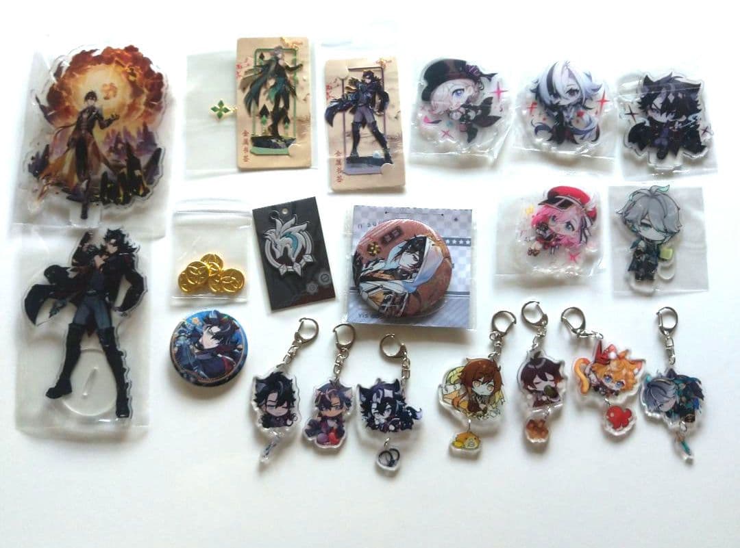 原神 アルハイゼン リオセスリグッズ 鍾離ねんどろいど 他 まとめ売り