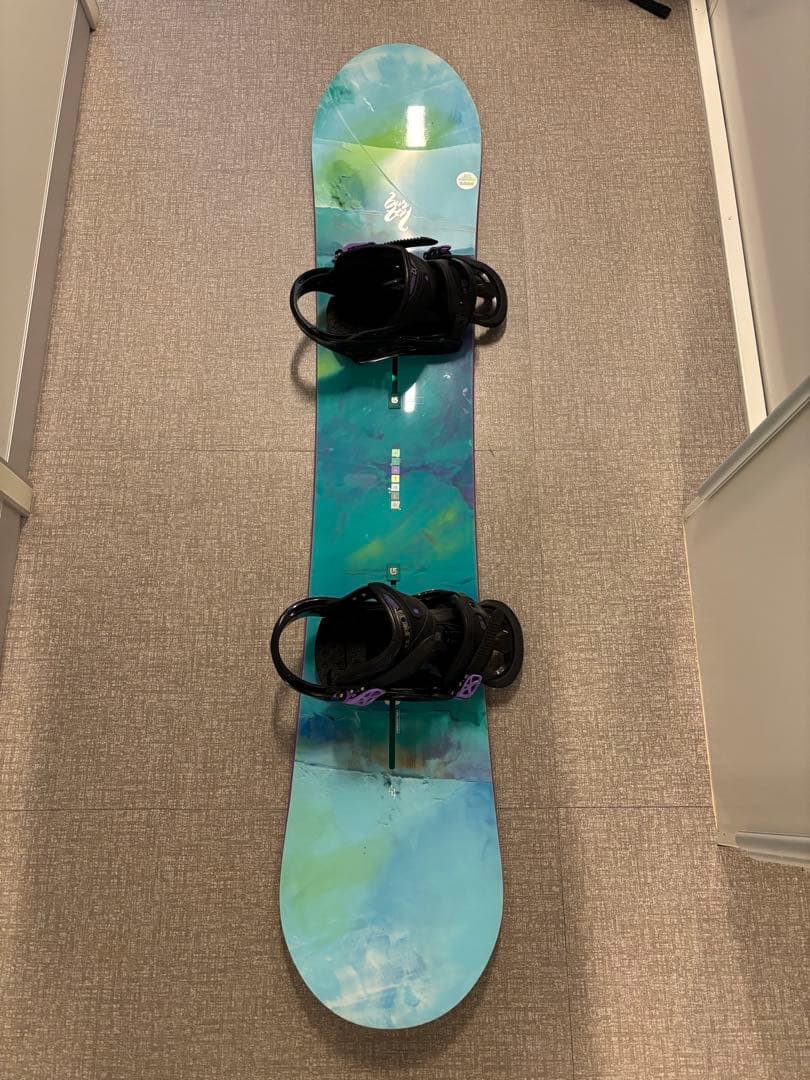 Burton スノーボード 144cm ブーツ　ビンディング3点セット BURTON（バートン） 日本正規品 取付可能 スノーボード ビンディング