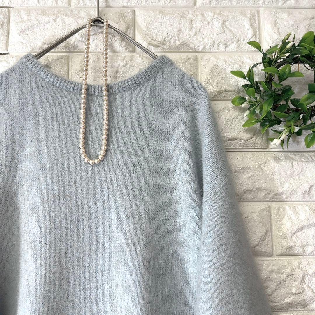 23区フォックスニット44サイズ 大きいサイズ 23区ニット 現行タグ