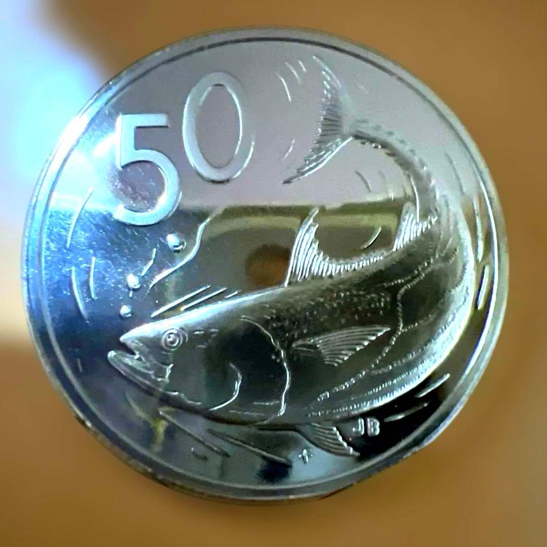 銀貨あり】1976年 クック諸島 貨幣プルーフセット 8枚 専用ケース付き