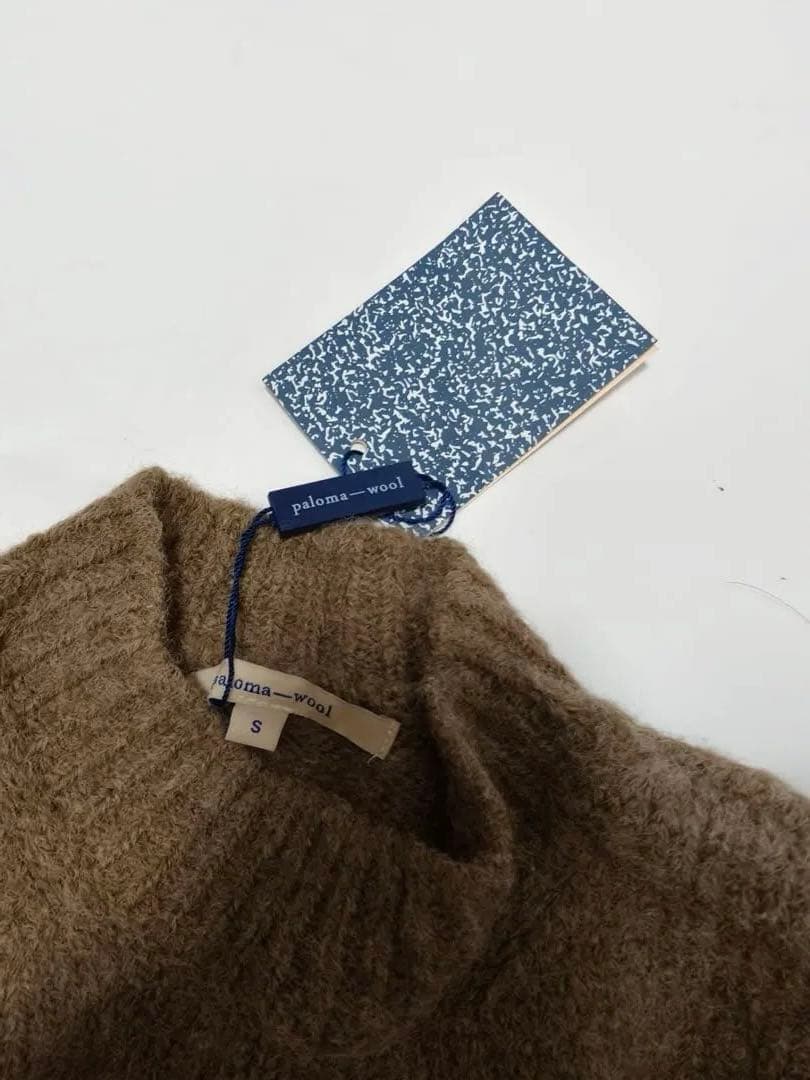 Paloma wool アートプリント ベージュ セーター S 新タグ付き - メルカリ