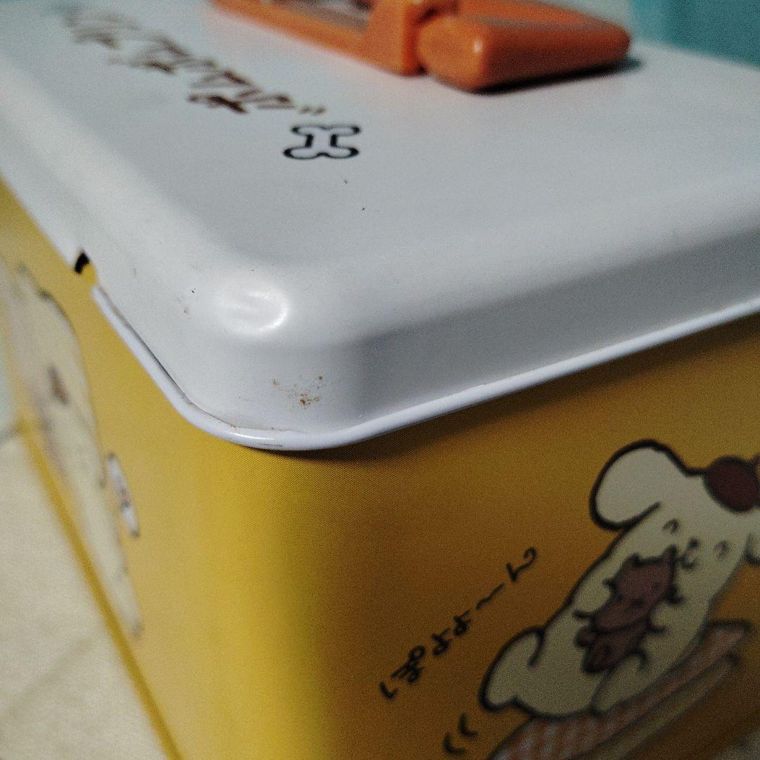 ポムポムプリン ケース 小物入れ レトロ　缶