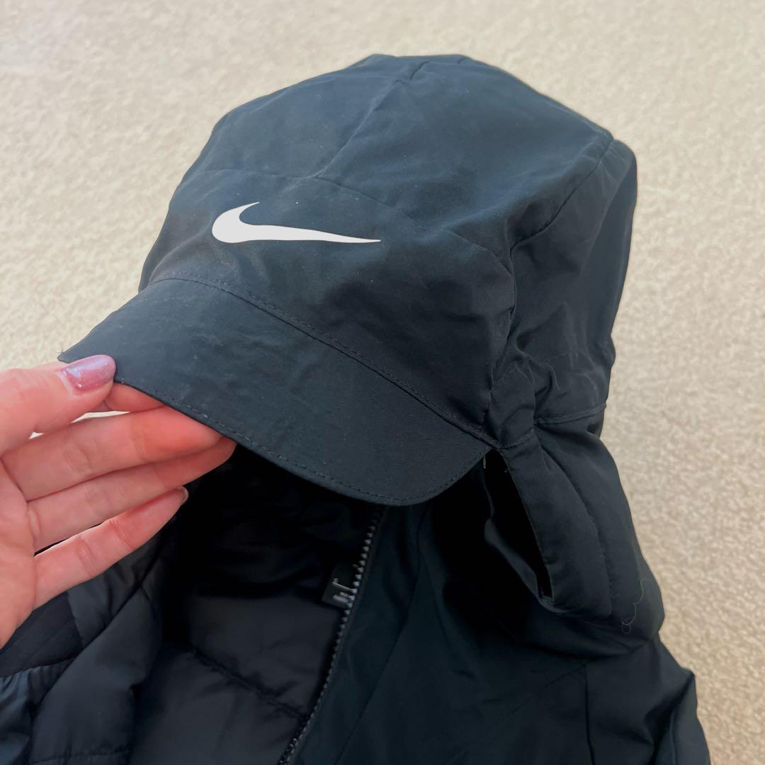 Nike ナイキ アウター ベンチコート キャップ フード付き ダブルジップ