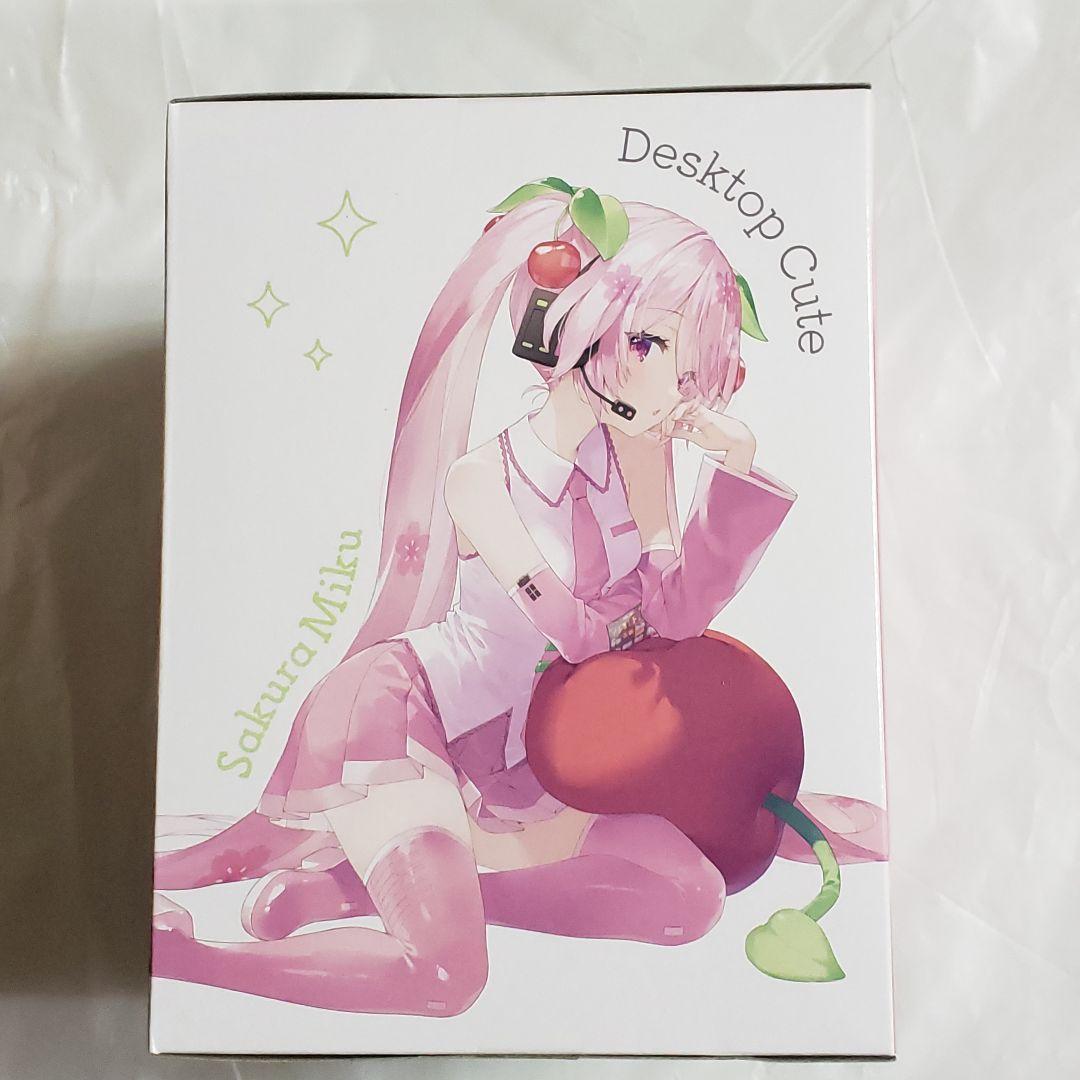 6点セット 桜ミク desktop cute フィギュア さくらんぼクッション