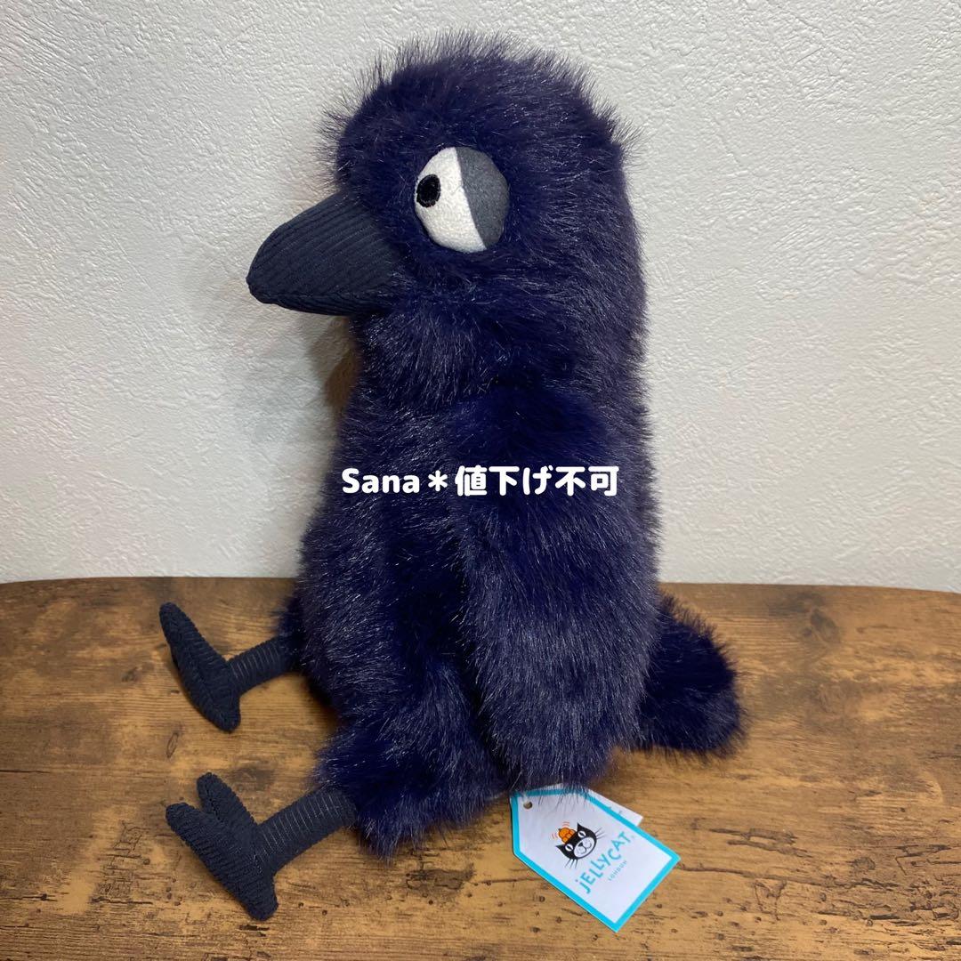 新作　新品　ジェリーキャット　カラス　ハロウィン　からす　ぬいぐるみ　鳥　クロウ