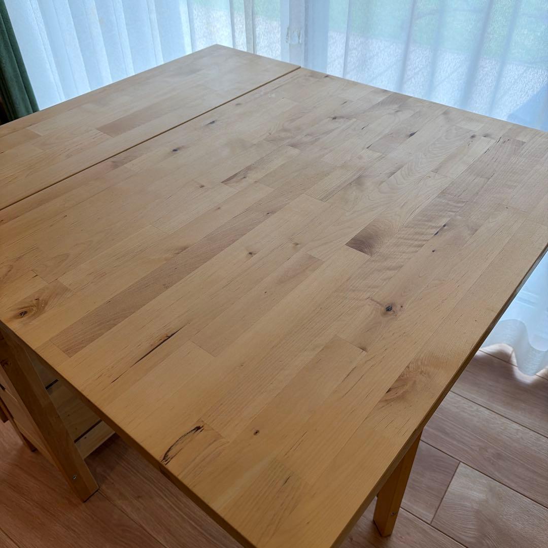 イケア NORDEN ノールデン 折りたたみテーブル - メルカリ