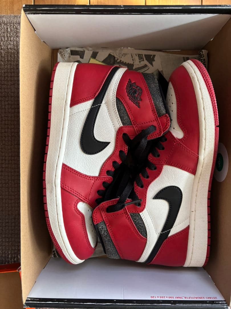 ナイキ エアジョーダン1 ハイ OG ロスト&ファウンド シカゴ 26.5cm