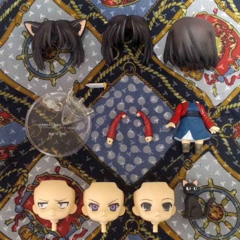 [べたつき無し] ねんどろいど 084 両儀式_空の境界　外箱類なし　おまけ付