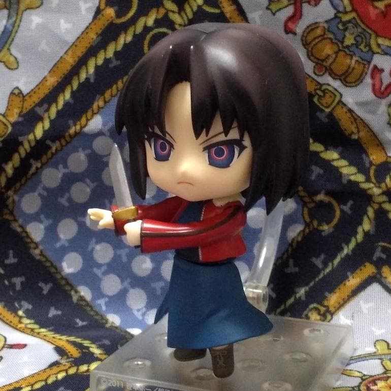 [べたつき無し] ねんどろいど 084 両儀式_空の境界　外箱類なし　おまけ付