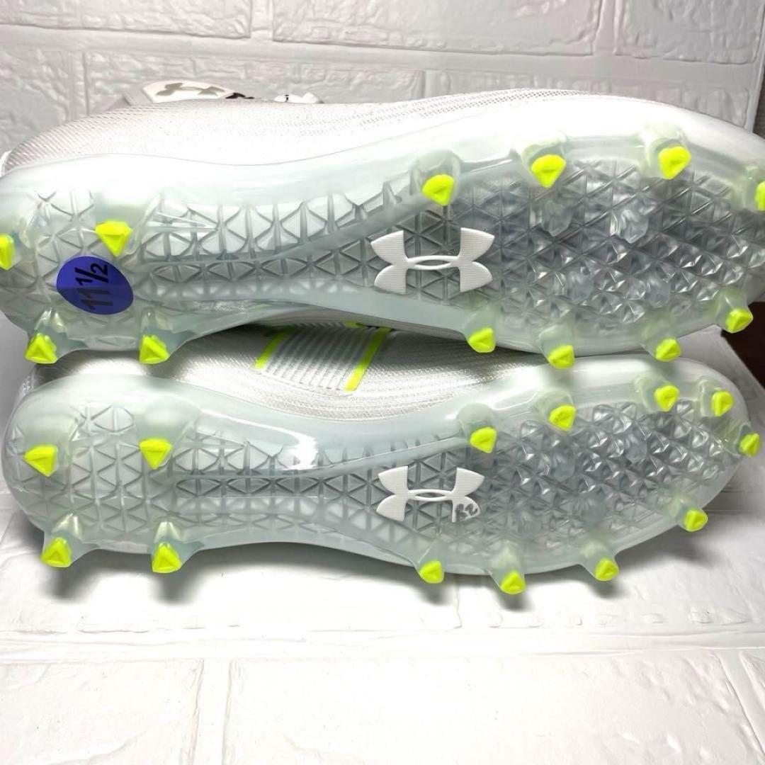 アンダーアーマー スパイク 29.5cm アメフト スパイク ハイカット