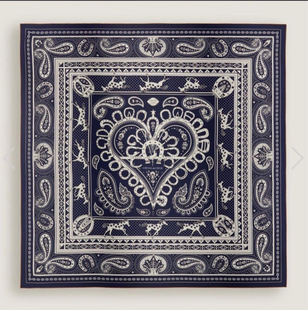 HERMES カシシル140 シュヴァル・ドゥ・クールバンダナ - メルカリ