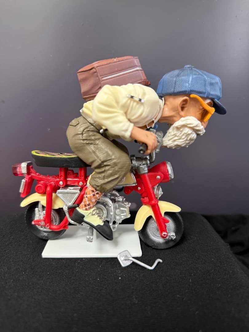 ドラゴンボール　亀仙人とバイク（HONDAモンキー）　2種