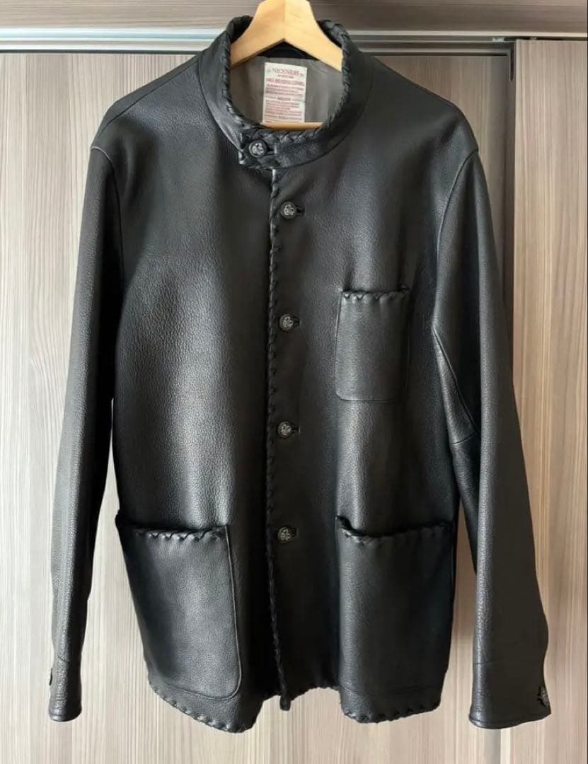 11/30までNICENESS SIMONON シモノン チョアレザージャケット - メルカリ