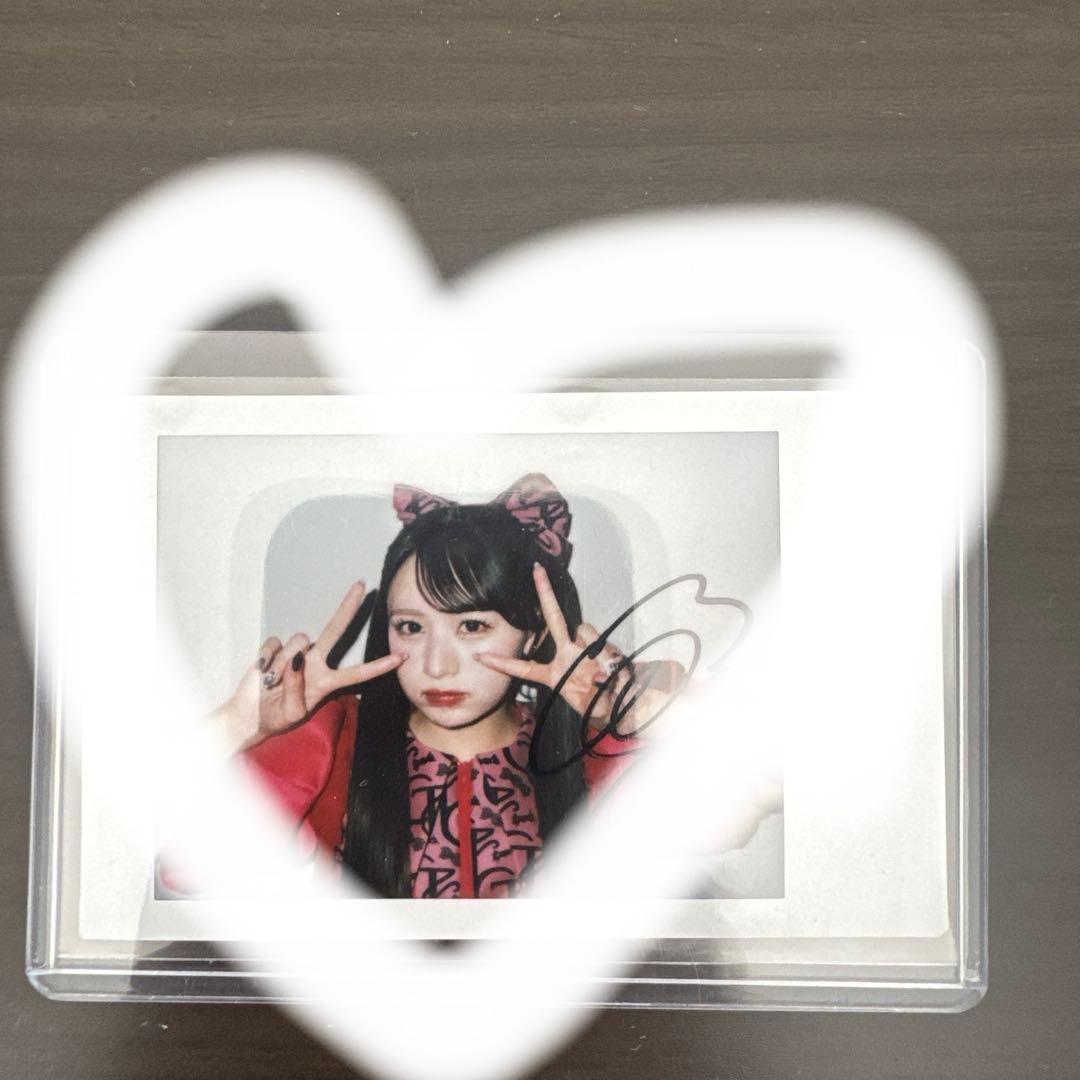 CANDY TUNE キャンチュー 立花琴未 チェキ サイン入り - メルカリ