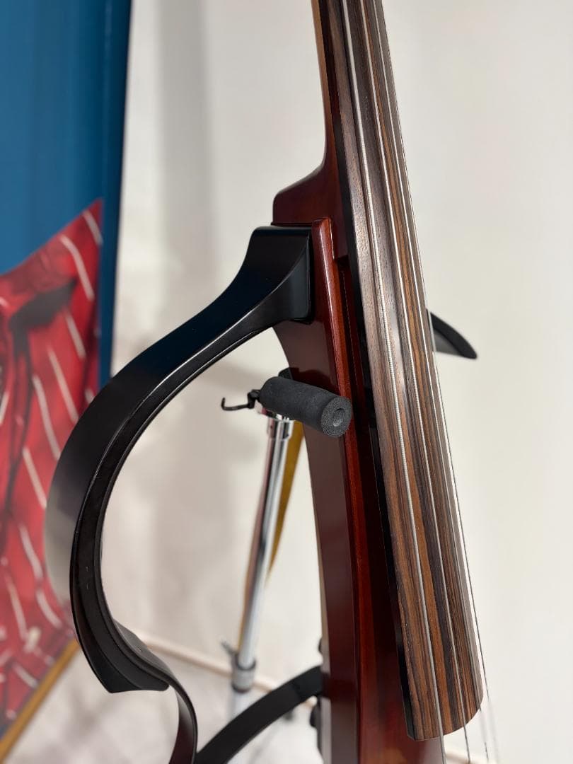 サイレントベース YAMAHA SLB100 専用ケース+アダプター付+膝当て付