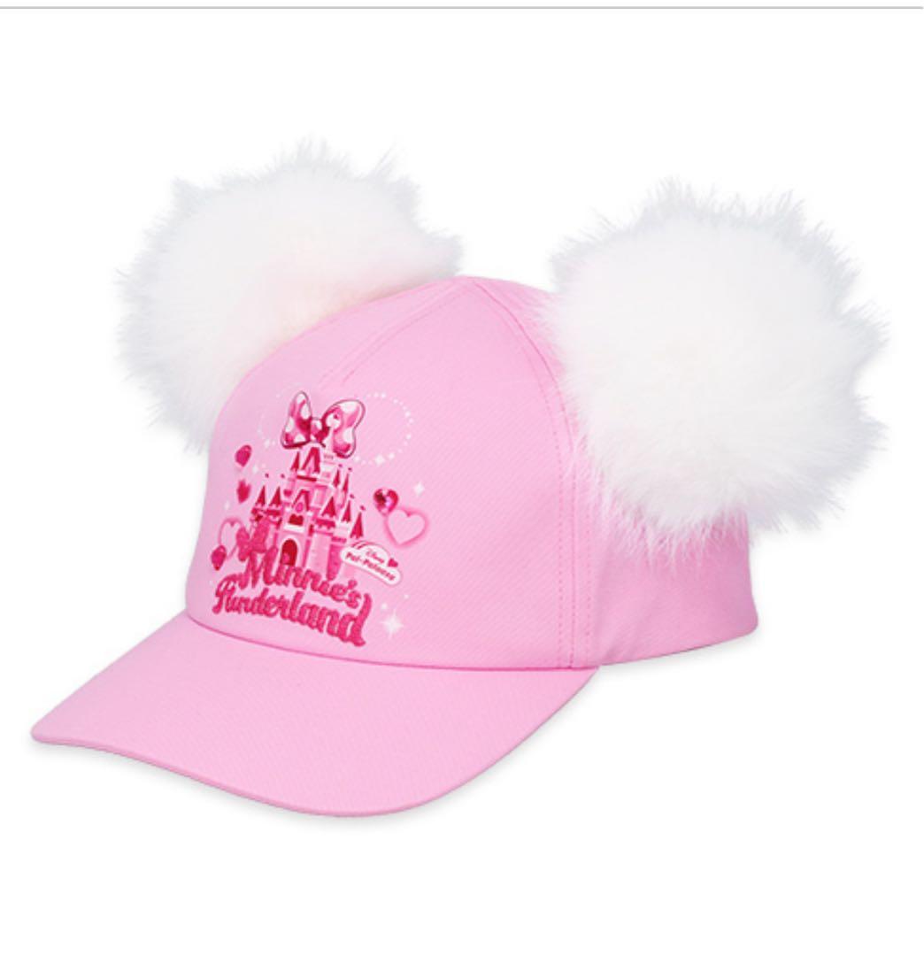 ファー付き ピンクキャップ パルパルーザ キャップ ミニー ミニパル