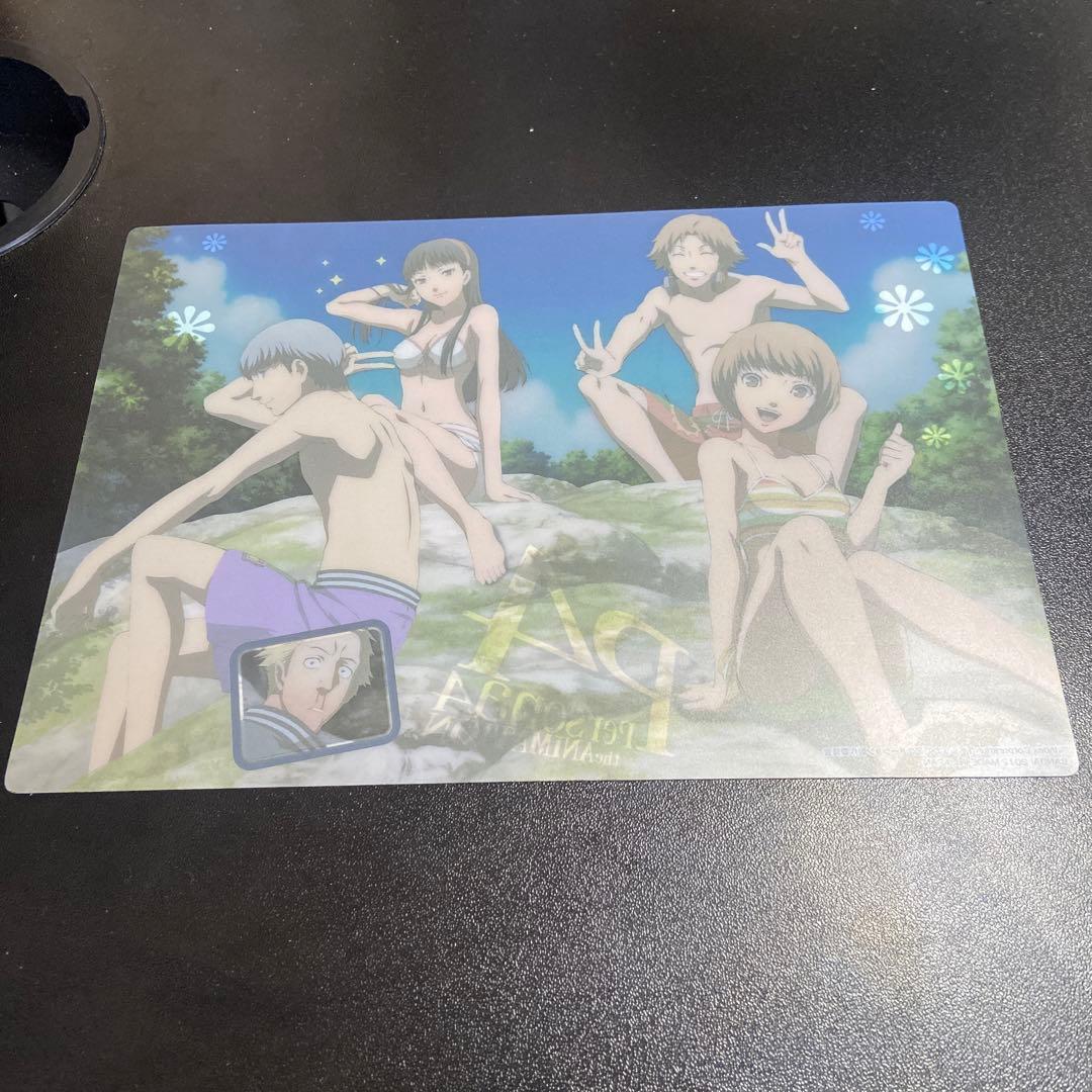 ペルソナ4 鳴上悠 花村陽介 里中千枝 天城雪子 巽完二水着 クリア