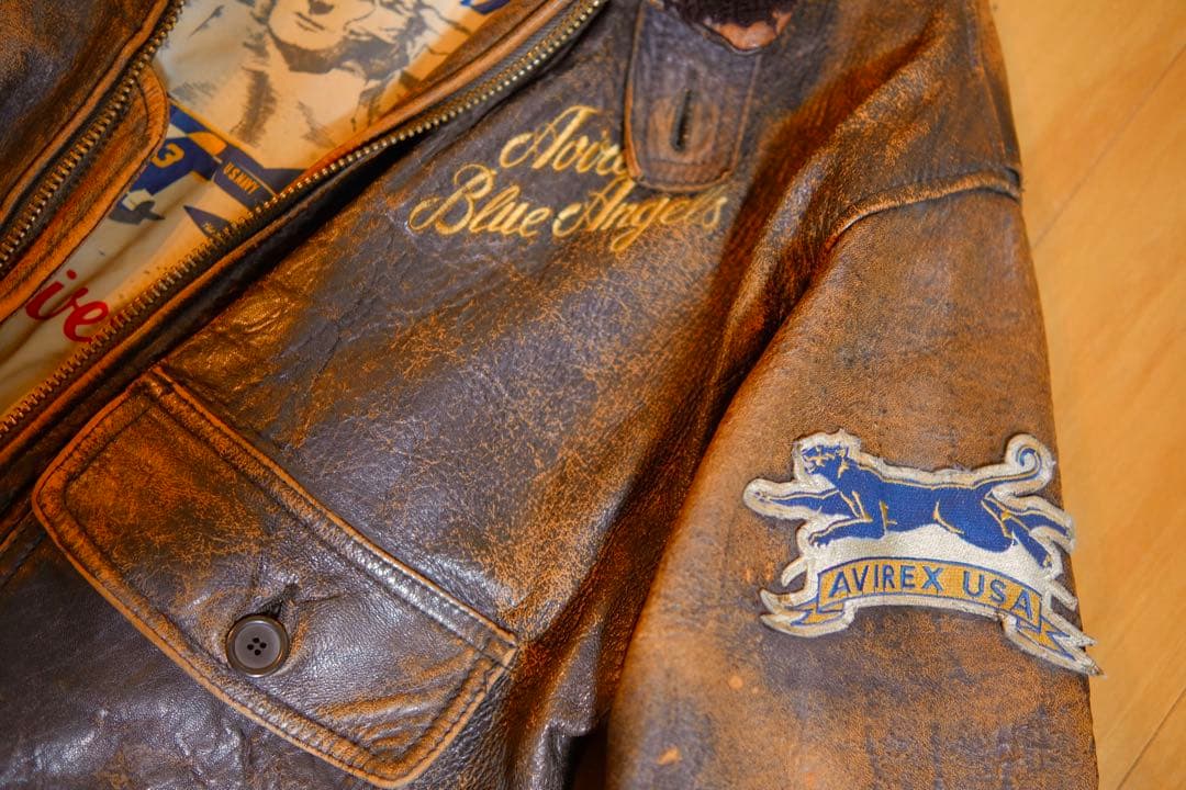 Avirex G-1 Blue Angels 30th FlightJacket - メルカリ