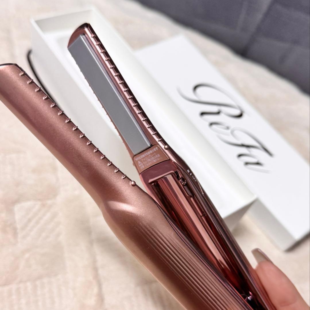 美品 ReFa リファ フィンガーアイロン ST ピンク - メルカリ