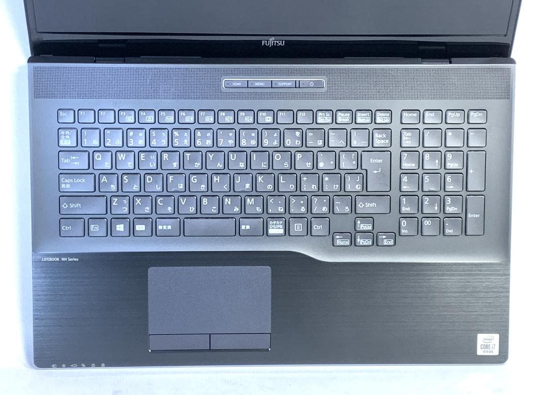 富士通 i7 10世代 M.2+1.0TB+SSD 大型17.3型 ブルーレイ