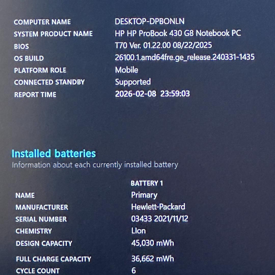 ☆2022年製☆ 美品 13.3インチ 第11世代Corei5 HP H65 - メルカリ