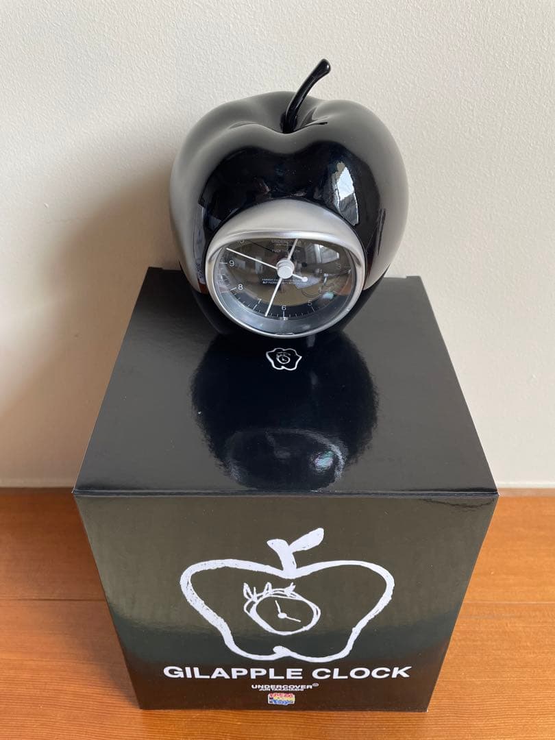 UNDERCOVER GILAPPLE CLOCK BLACK 時計 黒 - メルカリ