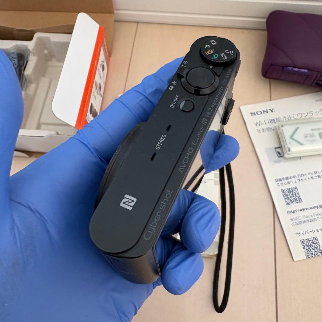 ミ*ギ様 SONY Cyber-shot DSC-WX350 ブラック 予備バッ