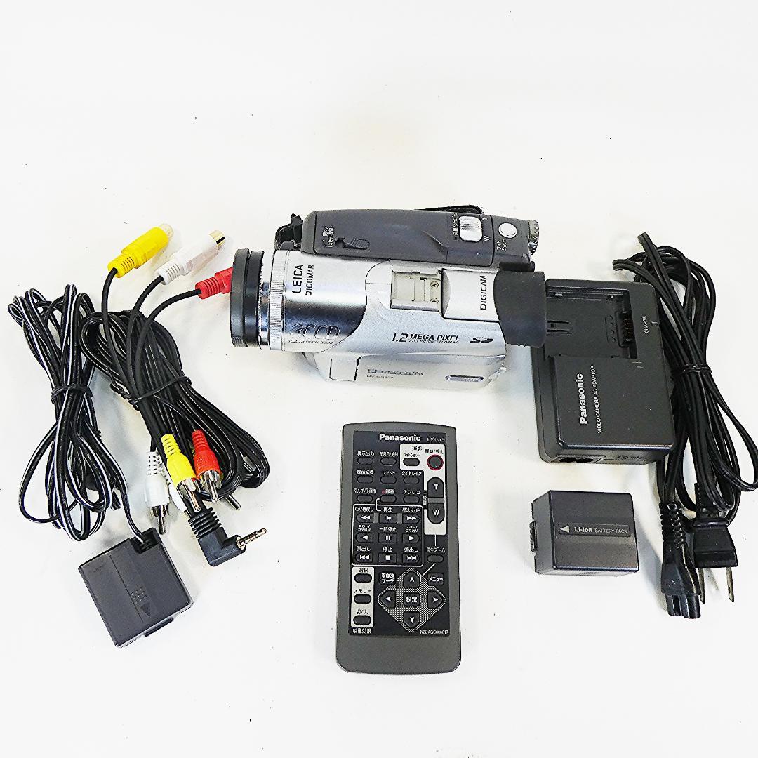 動作良好 パナソニックNV-GS120 MiniDVビデオ DVDダビングに最適