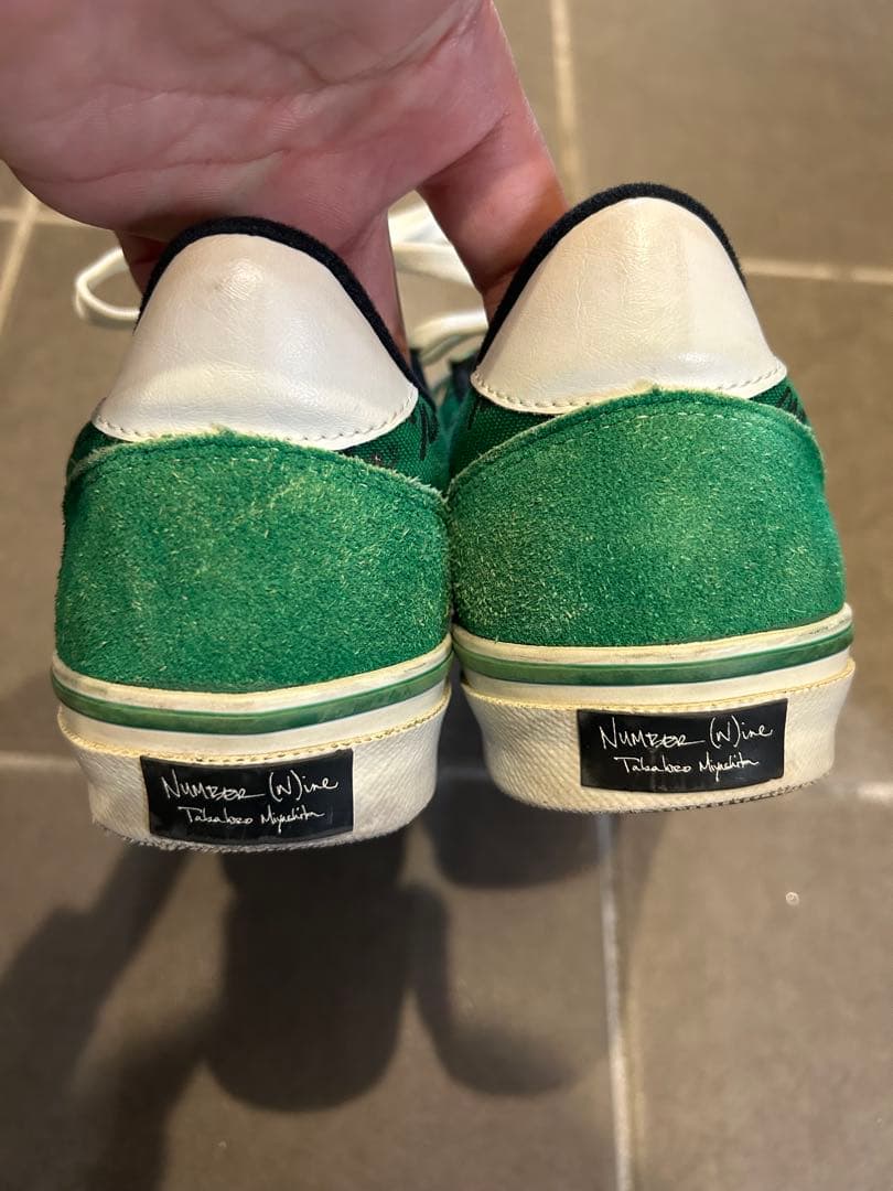 ナンバーナイン フェンダー 柄 ロゴ スニーカー - メルカリ