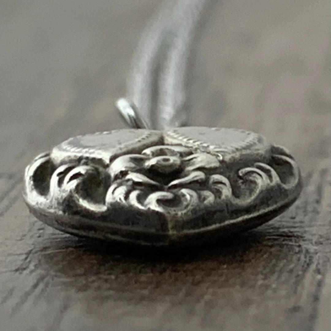 スウィートハートジュエリー ダブルハート 勿忘草 シルバー