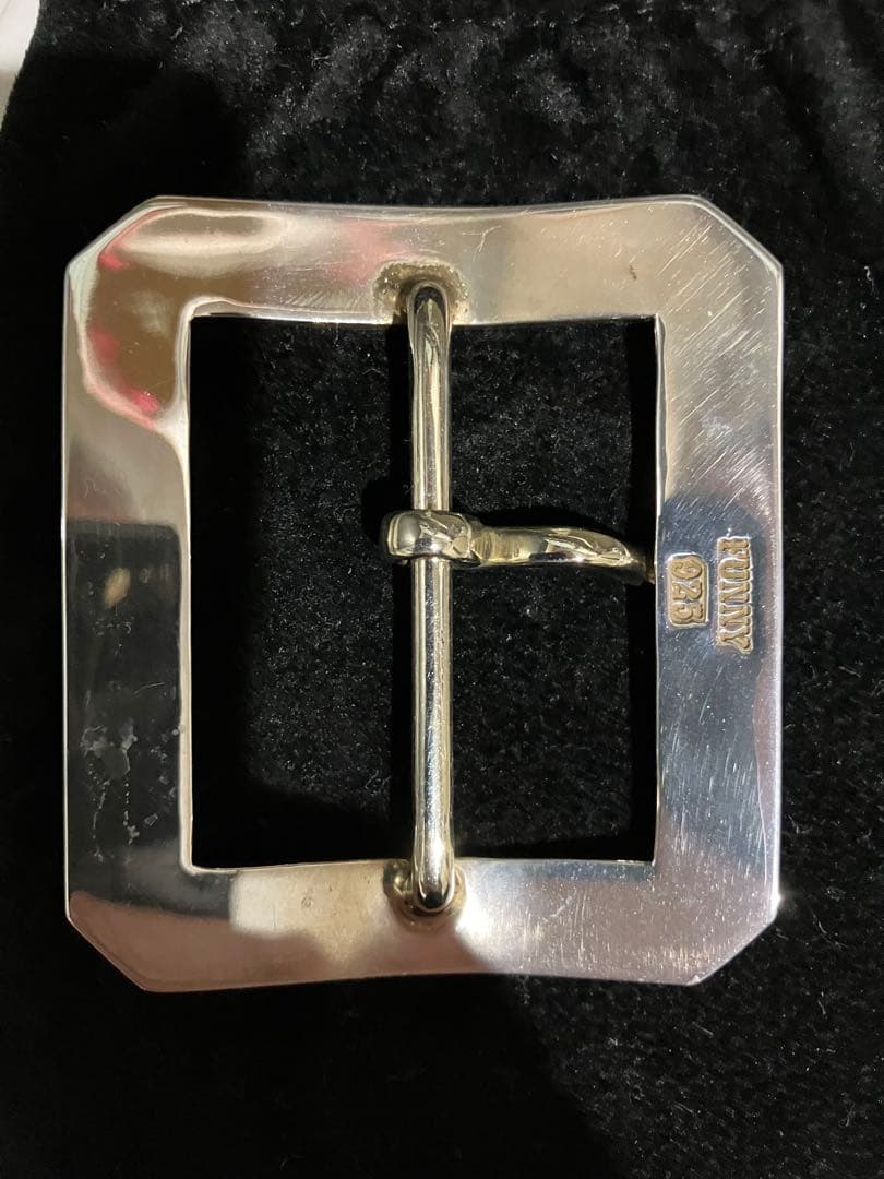 新品 未使用 funny 純銀 シルバー 925 バックル - メルカリ