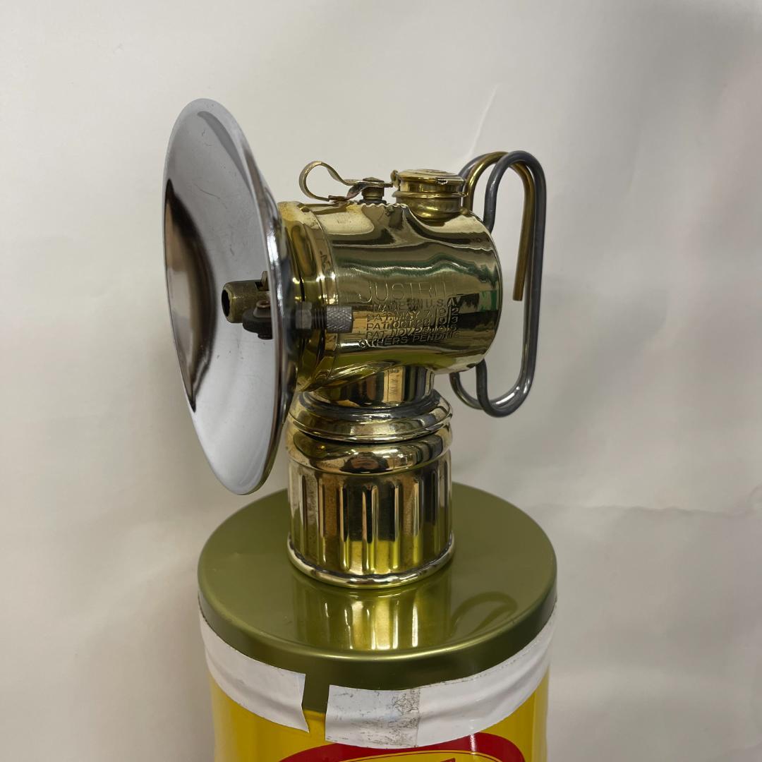 希少】JUSTRITE カーバイトランプ 燃料付き - メルカリ