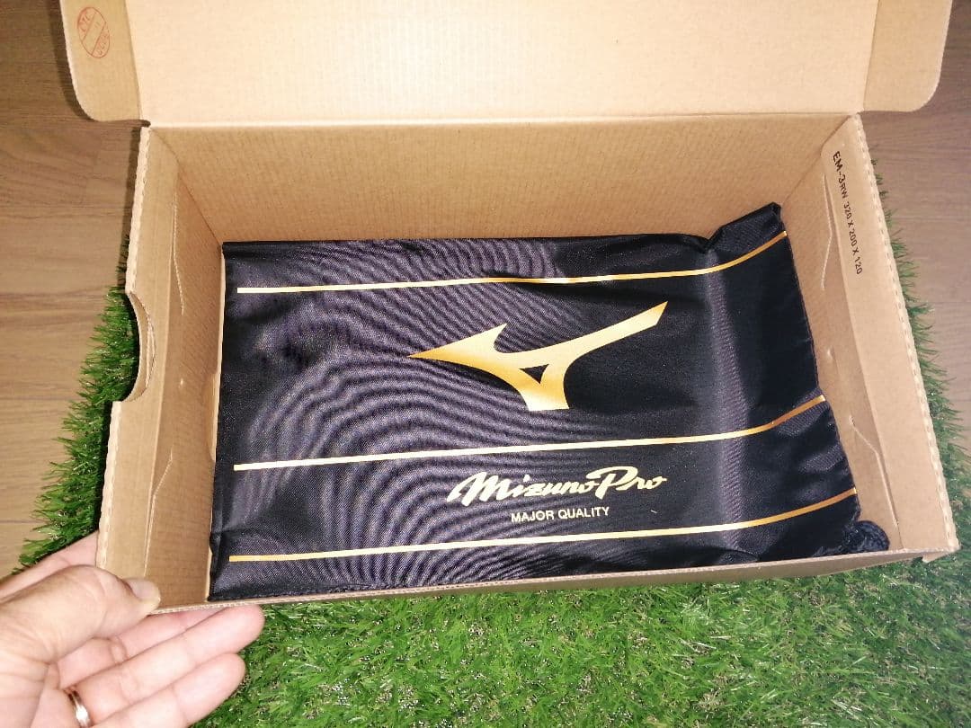 ミズノプロ トレーニングシューズ　野球　27.5cm　ブラック